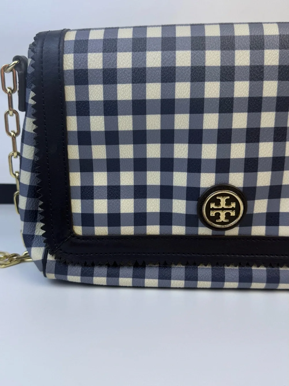 Tory Burch • Kerrington Gingham Crossbody with Matching Wallet
